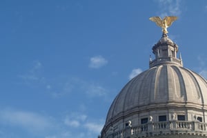 State House Cupola in Mississippi