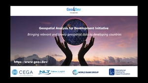 Geospatial Data for Development (2020)