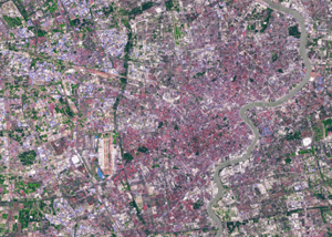 Mixing Satellite imagery (2019)
