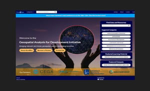 Geo4Dev Geospatial Data for International Development