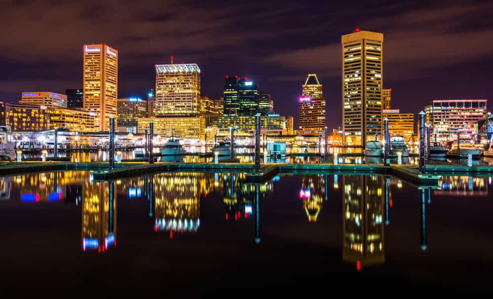 Baltimore, Maryland cityscape